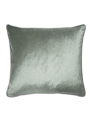 Laura Ashley Grey Green Nigella Cushion - Image 4 of 4