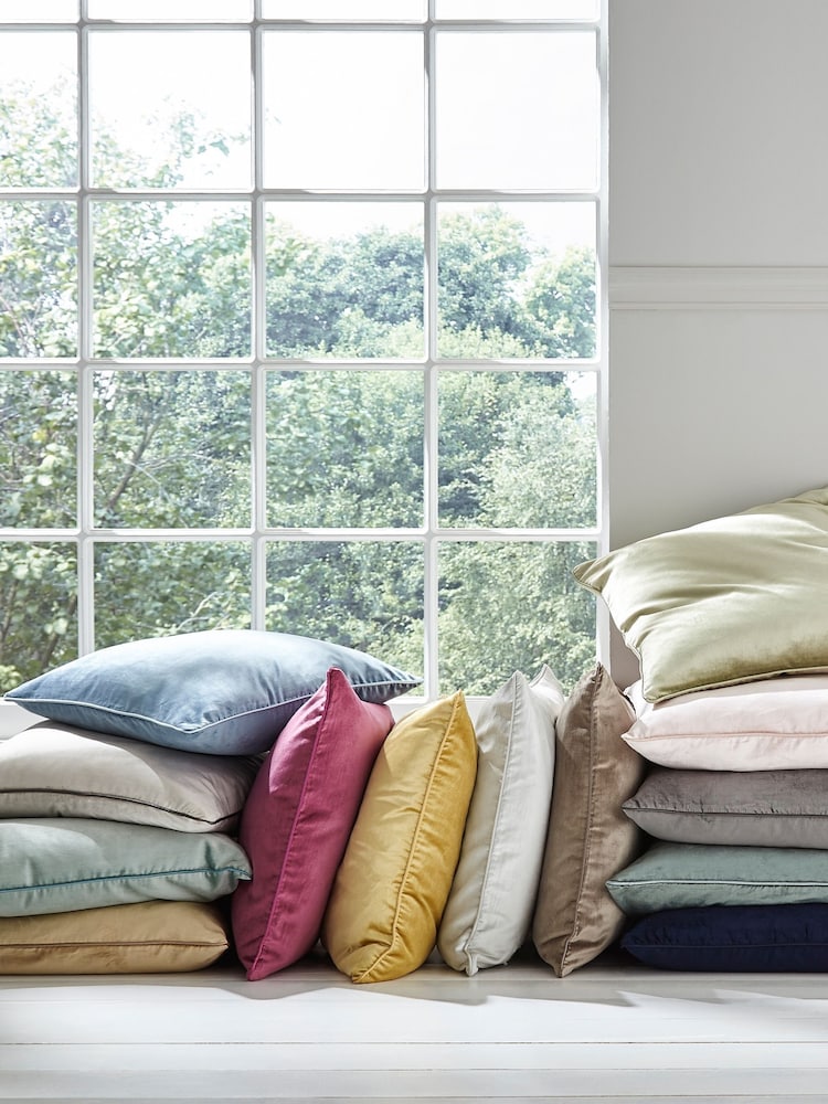 Laura Ashley Dark Seaspray Nigella Cushion - Image 2 of 4