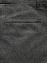 Navy Blue Slim Fit Plain Front Smart Trousers 2 Pack - Image 11 of 12