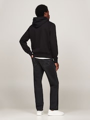 Tommy Hilfiger Black Essential Fleece Hoodies - Image 2 of 5