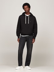 Tommy Hilfiger Black Essential Fleece Hoodies - Image 3 of 5
