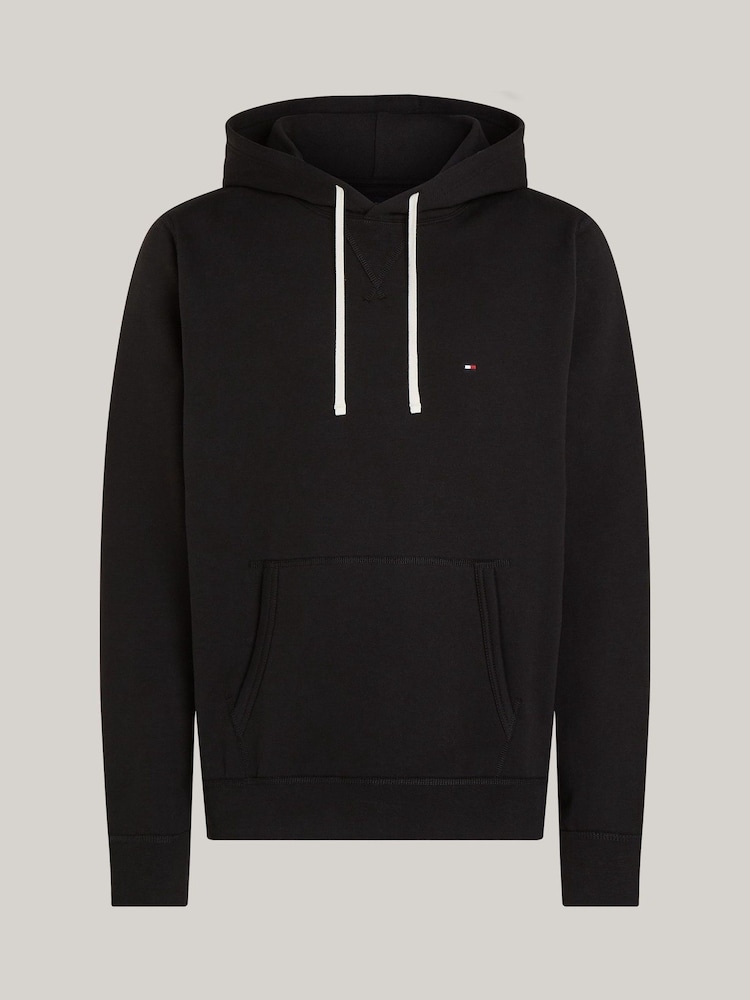 Tommy Hilfiger Black Essential Fleece Hoodies - Image 5 of 5
