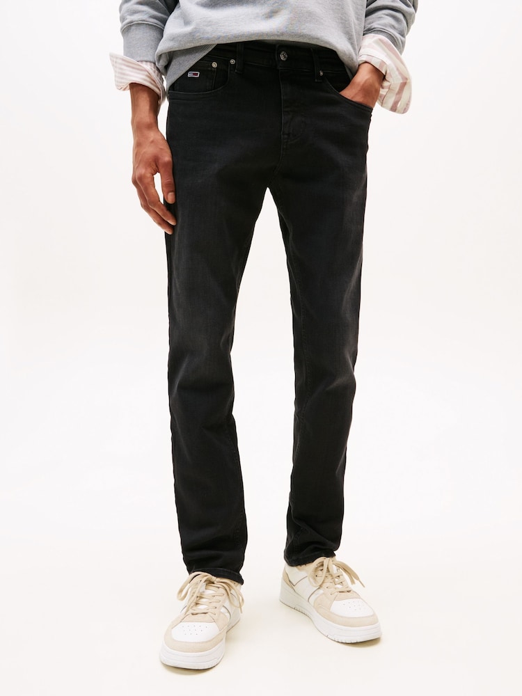 Negro oscuro - Vaqueros slim Scanton de Tommy Hilfiger - Imagen 1 de 5 Negro oscuro - Vaqueros slim Scanton de Tommy Hilfiger - Imagen 1 de 5