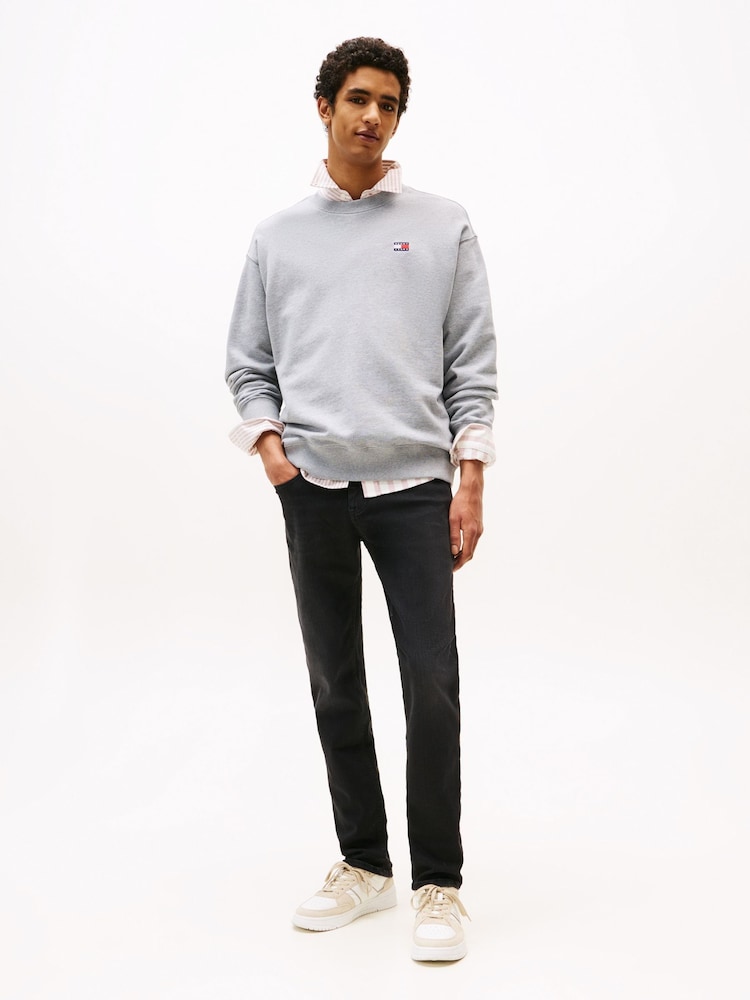 Темно-черный - Зауженные джинсы Tommy Hilfiger Scanton - Изображение 2 из 5