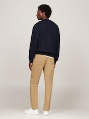 Tommy Hilfiger Blue Essential Fleece Sweatshirt - Image 3 of 6