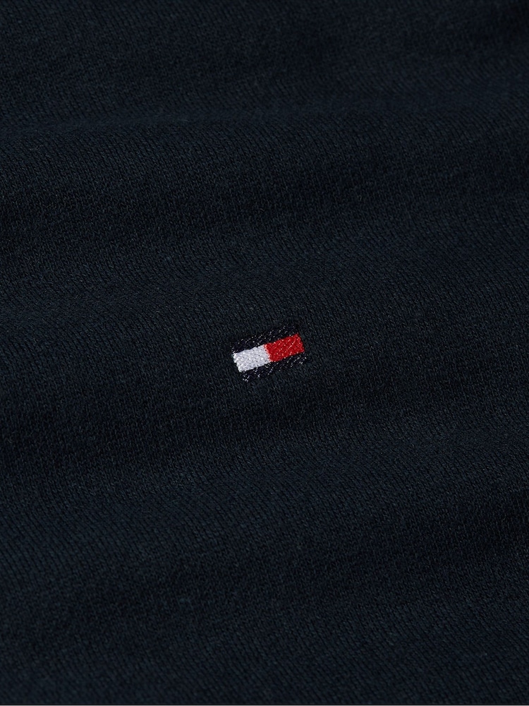 Tommy Hilfiger Blue Essential Fleece Sweatshirt - Image 6 of 6