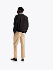 Tommy Hilfiger Black Essential Fleece Sweatshirt - Image 3 of 5