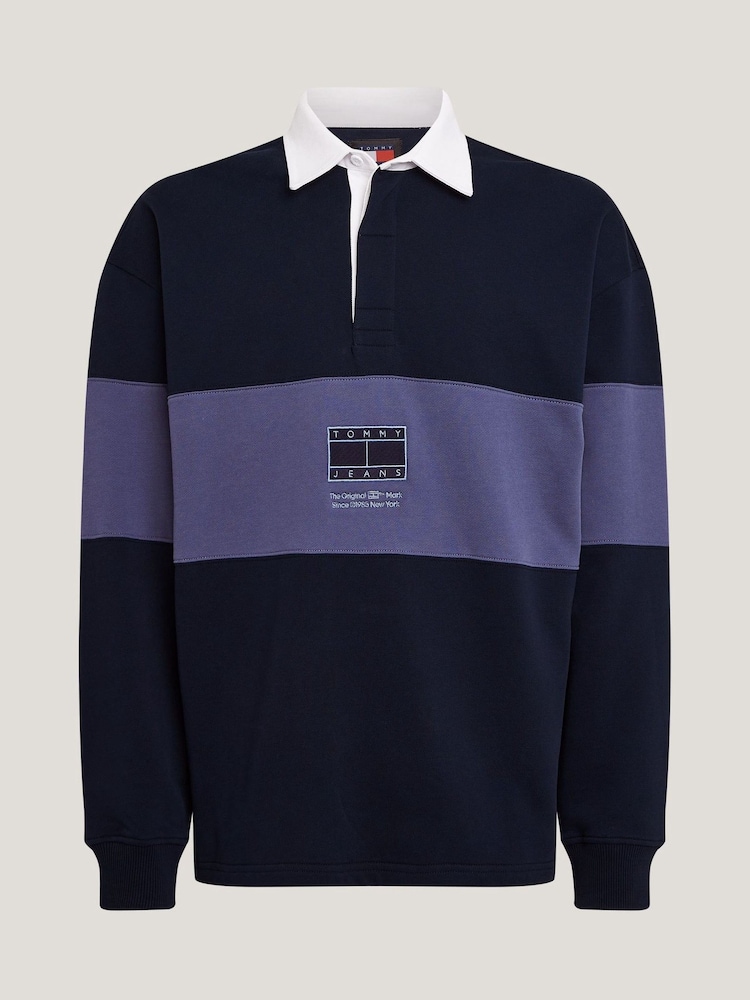 Tommy Jeans 100% Cotton Tonal Flag світшот - Image 5 of 8
