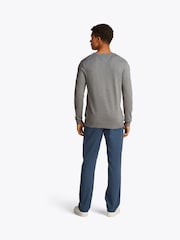 Tommy Hilfiger Grey 100% Cotton Core Essential Jumper - Image 3 of 6