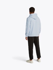 Tommy Hilfiger Blue Seasonal Fleece Hoodie - Image 3 of 6