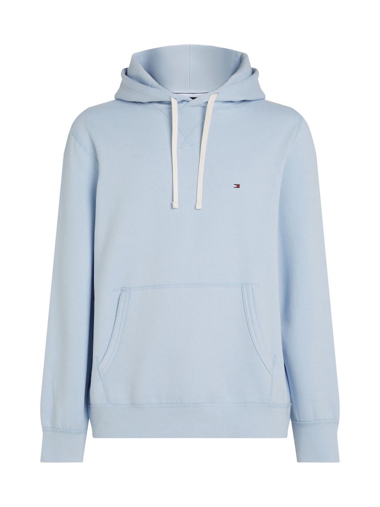 Tommy Hilfiger Blue Seasonal Fleece Hoodie - Image 5 of 6