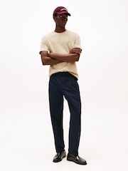 Tommy Hilfiger Natural 100% Cotton Seasonal Regular Fit T-Shirt - Image 2 of 5