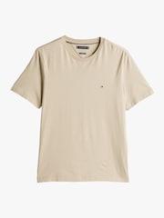 Tommy Hilfiger Natural 100% Cotton Seasonal Regular Fit T-Shirt - Image 5 of 5