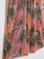 River Island Pink Girls Orchid Sequin Trousers - Image 4 of 4