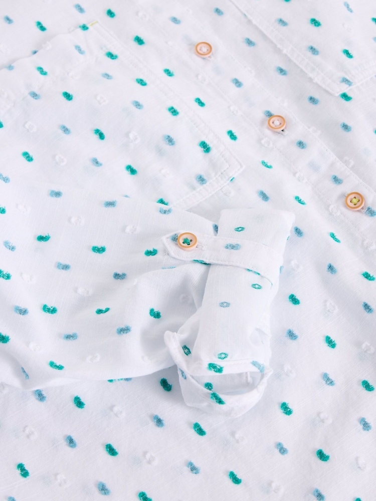 White Stuff White Sophie Longline 100% Organic Cotton Shirt - Image 6 of 6 White Stuff White Sophie Longline 100% Organic Cotton Shirt - Image 6 of 6