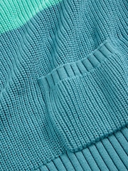 White Stuff Blue Bailey 100% Cotton Jumper - Image 6 of 6
