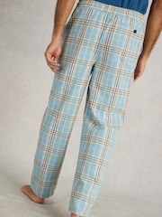 White Stuff Blue Moorland Flannel Pyjamas Trousers - Image 2 of 6