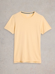 Gelb - White Stuff Abersoch Short Sleeve 100% Cotton T-Shirt - Bild 5 von 6