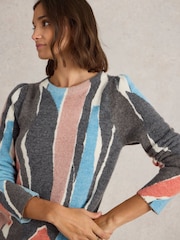 White Stuff Blue Jodie Jumper - Image 4 of 6