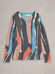 White Stuff Blue Jodie Jumper - Image 5 of 6