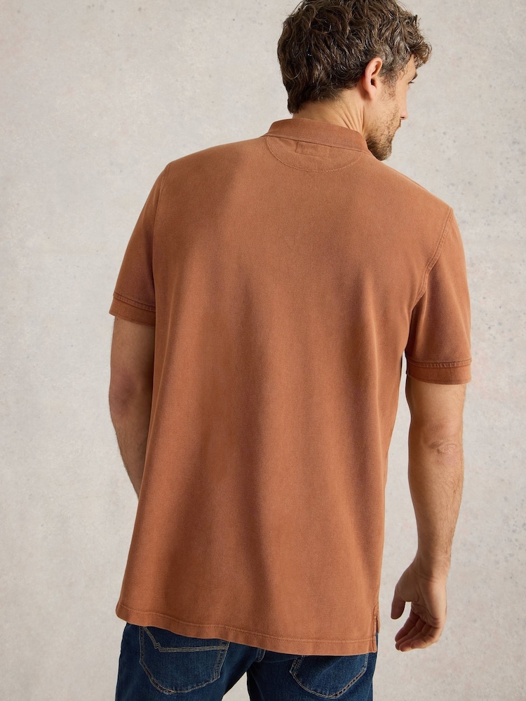 White Stuff Poloshirt im Utility-Design aus 100 % Baumwolle - Bild 2 von 6