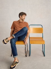 White Stuff Poloshirt im Utility-Design aus 100 % Baumwolle - Bild 4 von 6