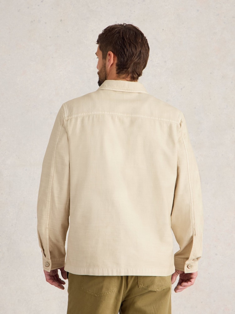 White Stuff Cream Finch Workwear Jacket - Image 2 of 6
