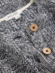 White Stuff Blue Bailey 100% Cotton Cardigan - Image 6 of 6
