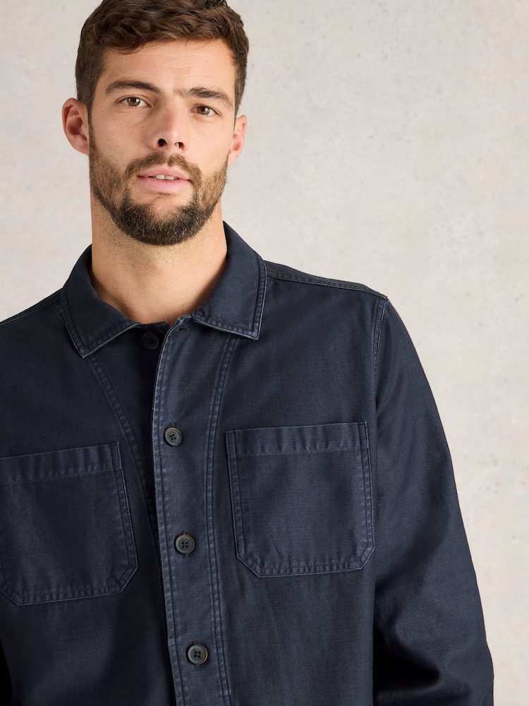 White Stuff Blue Finch Workwear Jacket - Image 4 of 6