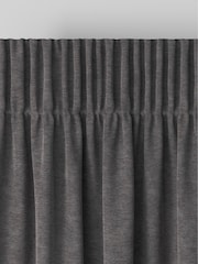 Grey Soft Touch Chenille Made to Measure Curtains - Image 7 of 10