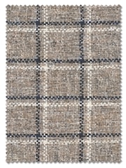 Grey Simplicity Check Made to Measure Curtains - Image 9 of 9