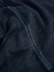 White Stuff Blue Rowan Linen 100% Linen Tank Top - Image 6 of 6