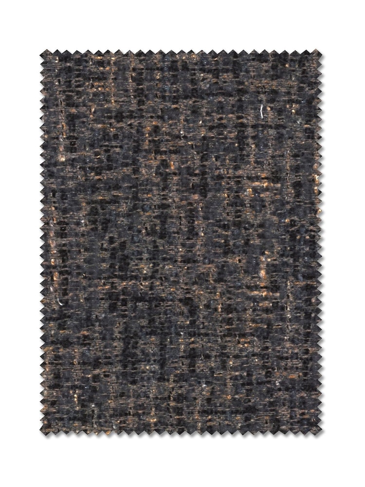 Charcoal Grey Textured Weave Made to Measure Curtains - Image 9 of 9 Charcoal Grey Textured Weave Made to Measure Curtains - Image 9 of 9