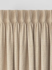 Natural Textured Weave Made to Measure Curtains - Image 3 of 8