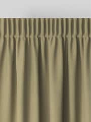 Green Khaki Cotton Made to Measure Curtains - Image 3 of 10