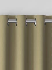 Green Khaki Cotton Made to Measure Curtains - Image 8 of 10