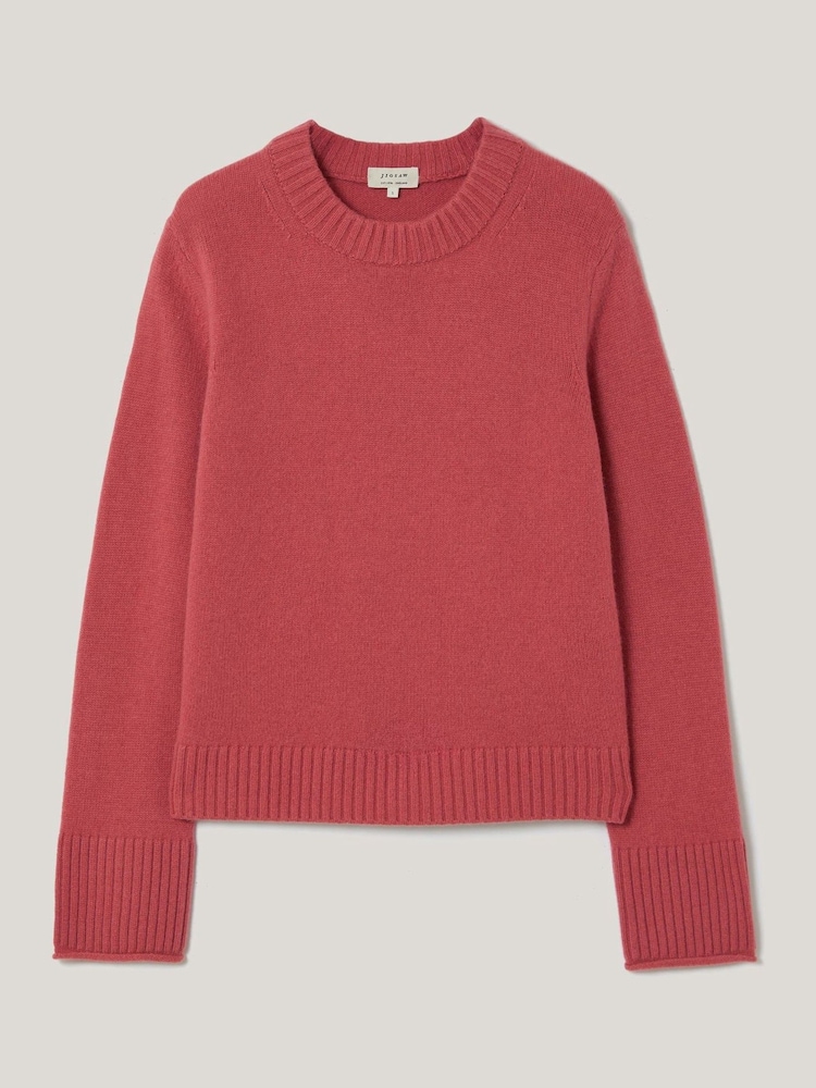 Jigsaw Pink Wool Cashmere Blend Jumper - Image 7 of 7 Jigsaw Pink Wool Cashmere Blend Jumper - Image 7 of 7