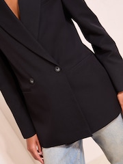 Friends Like These Black Premium Double Breasted Blazer - Image 3 of 5