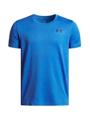 Under Armour Blue Tech Vent Jaquard T-Shirt - Image 1 of 2
