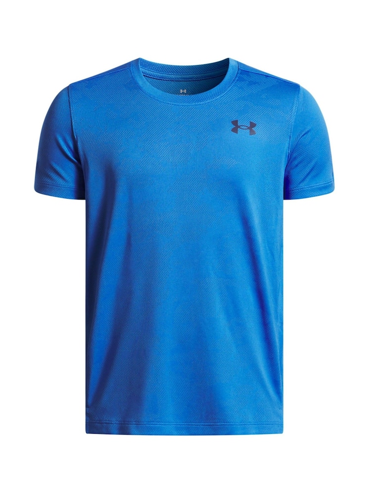 Under Armour Blue Tech Vent Jaquard T-Shirt - Image 1 of 2