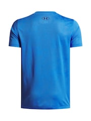 Under Armour Blue Tech Vent Jaquard T-Shirt - Image 2 of 2