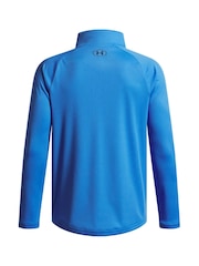Under Armour Blue Youth Tech 2.0 1/2 Zip Sweatshirt - Image 5 of 5