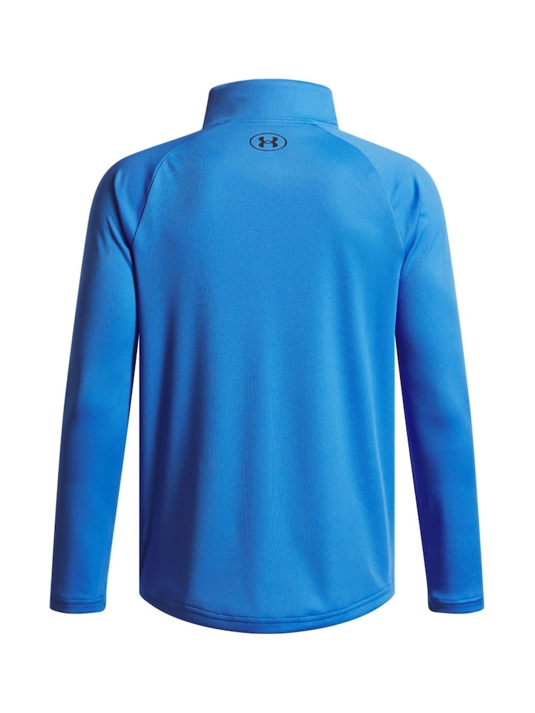 Under Armour Blue Youth Tech 2.0 1/2 Zip Sweatshirt - Image 5 of 5 Under Armour Blue Youth Tech 2.0 1/2 Zip Sweatshirt - Image 5 of 5
