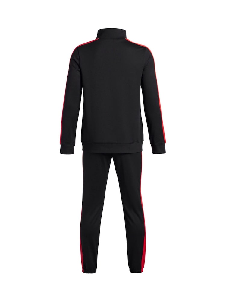 Black/Red Logo - Under Armour Teenager Jungen Strick-Trainingsanzug - Bild 2 von 3