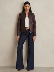 Paige Petite Wide-Leg Jeans - Bild 1 von 7