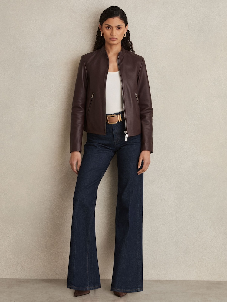 Paige Petite Wide-Leg Jeans - Bild 1 von 7
