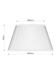 Blue Easy Fit Ditsy Pendant Lamp Shade - Image 2 of 2