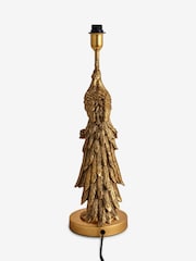 Brass Peacock Table Lamp Base - Image 7 of 8