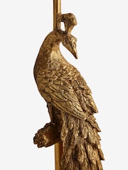 Brass Peacock Table Lamp Base - Image 8 of 8