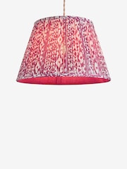 Burgundy Red Easy Fit Geo Pendant Lamp Shade - Image 1 of 1